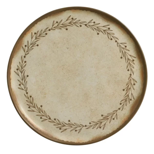 Prato Raso Bio Stoneware Nativa 6 unid Ø27,5cm