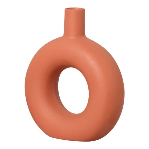 VASO REDONDO M GEOMETRIA TERRACOTA