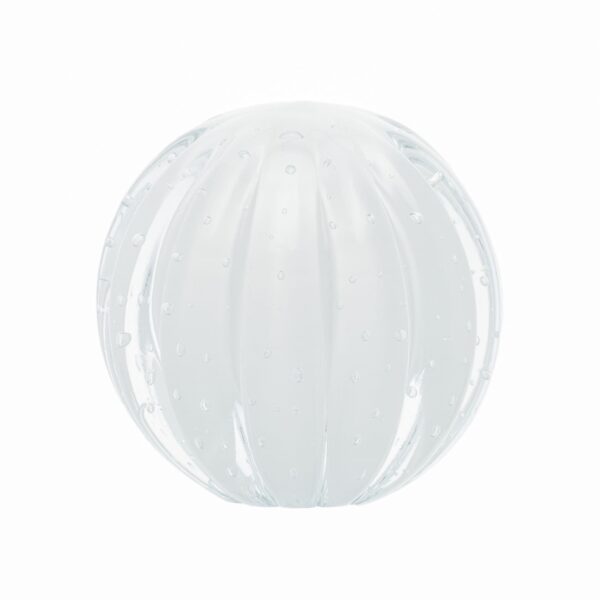 ESFERA OLÍMPIA MURANO BRANCO PEROLA