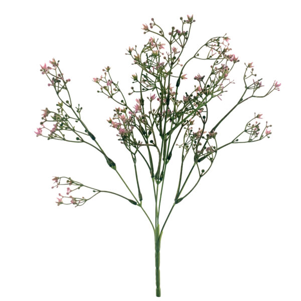 BUQUE FLOR DO CAMPO 35CM C/ 25 FOLHAS - ROSA