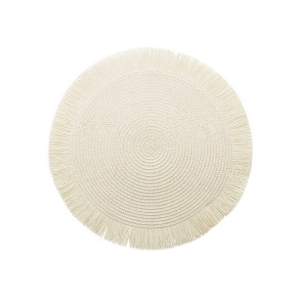 LUGAR AMERICANO DE PAPEL MARFIN 38CM