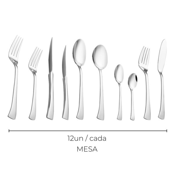 FAQUEIRO 101 PEÇAS DE AÇO INOX SEM ESTOJO BERNA - WOLFF - Image 2