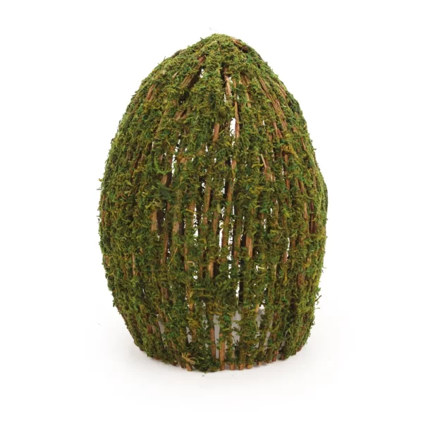 OVO DECORATIVO GRAMA VERDE 30 CM