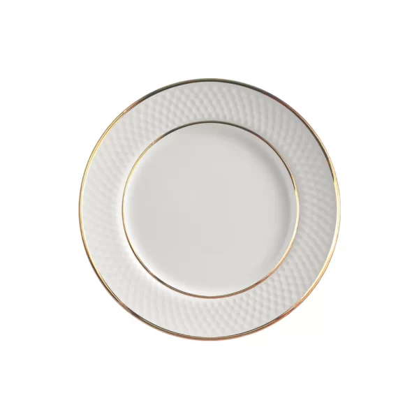 Conjunto de 6 Pratos de Sobremesa - Split Gold