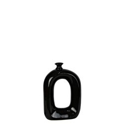 VASO RETANGULAR LEAKED PRETO P