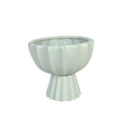 CACHEPOT TAÇA ATLANTIC CINZA MANTRA FOSCO