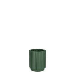 Cachepot Blades Verde Musgo Matte P