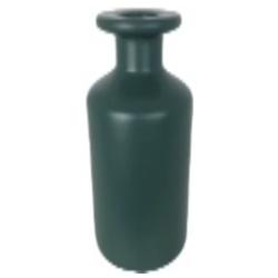 Garrafa Shades com Borda Fina Verde Musgo Matte P