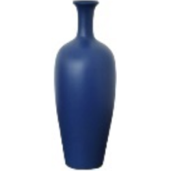 Garrafa Slim Classic Azul Matte M