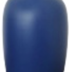 Garrafa Slim Classic Azul Matte G