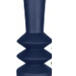 Vaso Classic Cilíndrico Industrial Azul Matte P