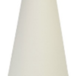 Vaso Shades Cone Cimento Matte M