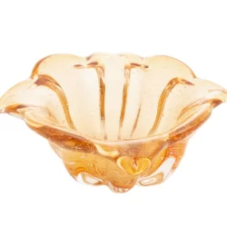Centro de Mesa de Vidro Italy Âmbar 18cm x 9cm - Wolff