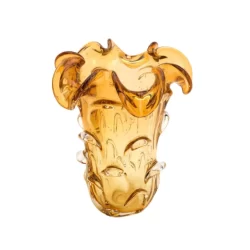 Vaso de Vidro Italy Âmbar 18cm x 24cm - Wolff